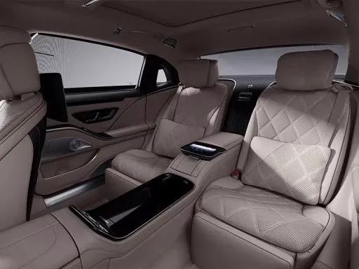mercedes benz maybach class s interior rear