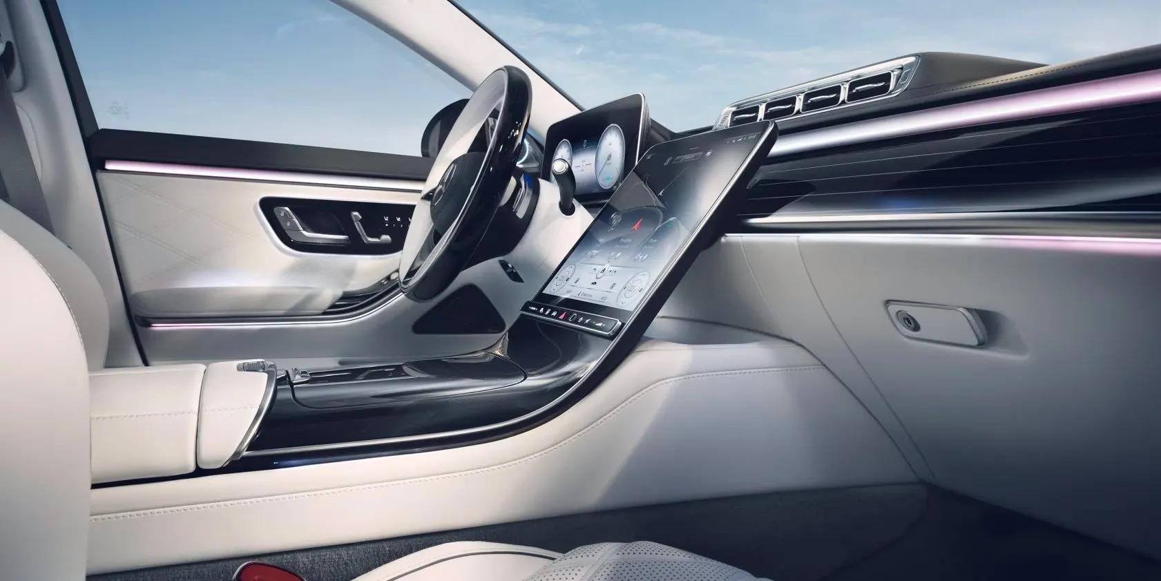 mercedes benz maybach class s interior front
